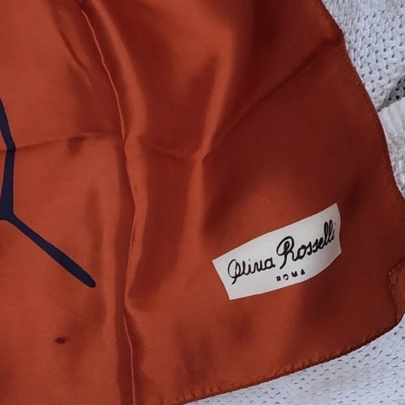 Olivia Roselli Vintage Abstract Birds Scarf - Picture 4 of 5